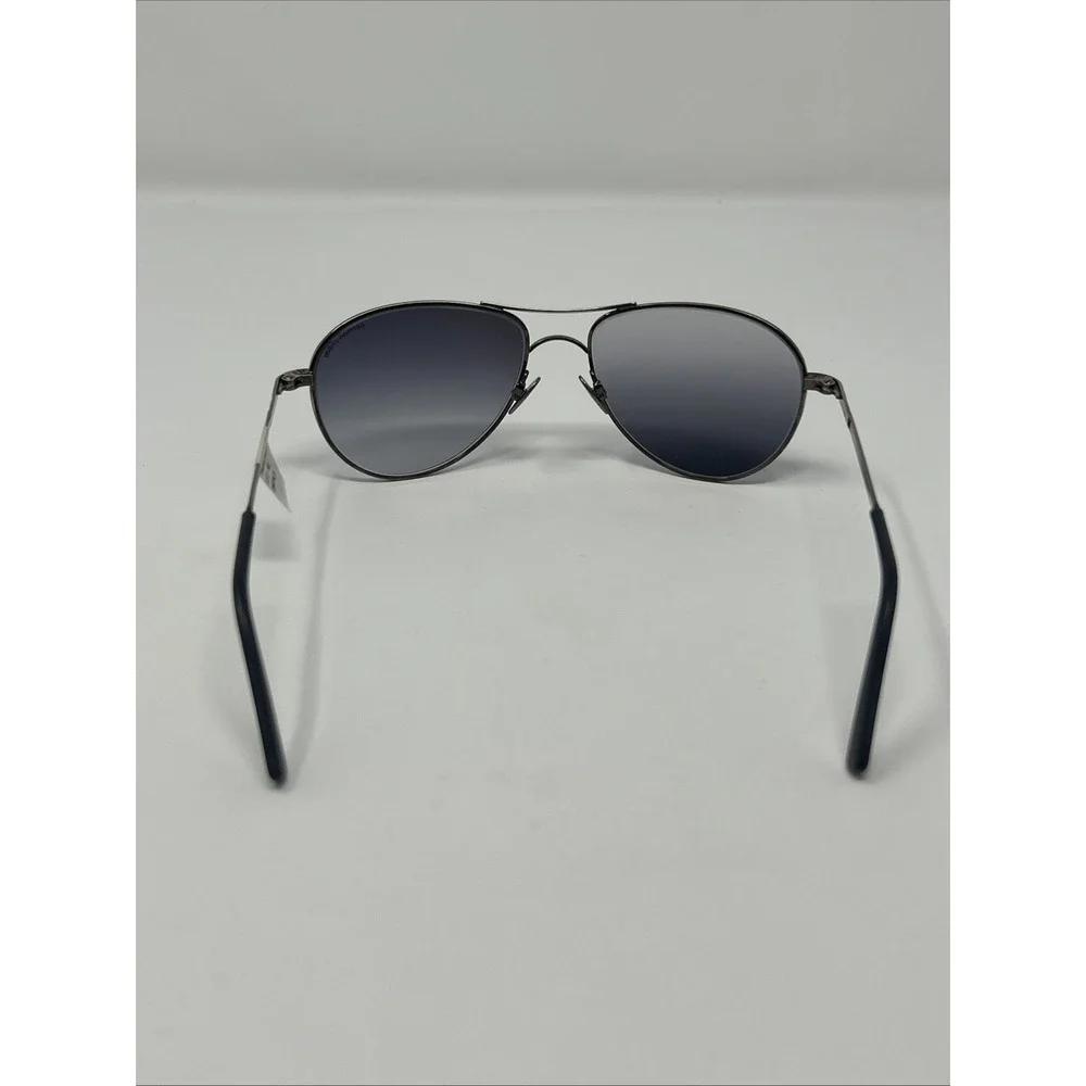 NWT Norman Childs PANTHER HOLLOW Sunglasses 57-17-140 Aviator Silver Frames